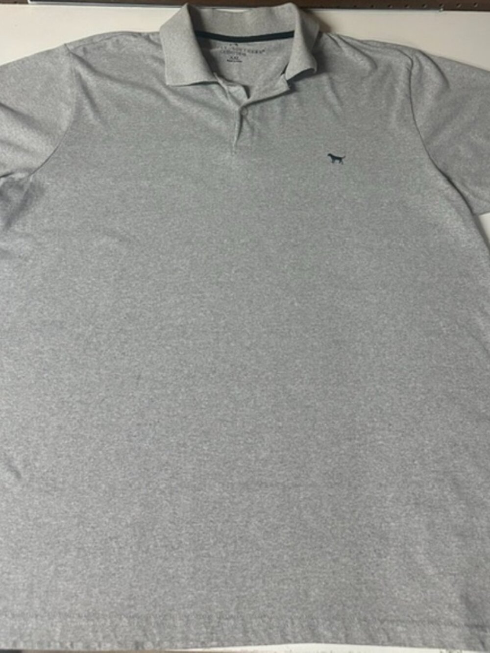 Simply Southern Outfitters Polo Shirt Mens 2XL Light Grey Short Sleeve